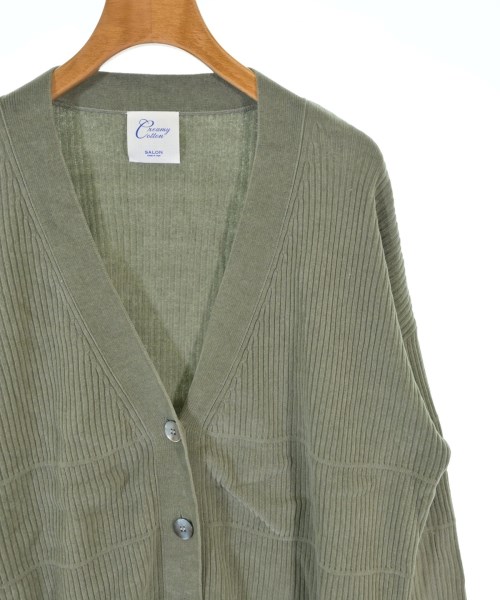 SALON adam et rope（サロンアダムエロペ）カーディガン カーキ サイズ:F レディース/2200666193025