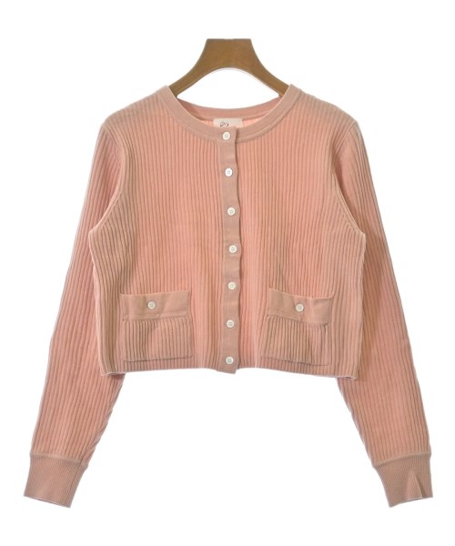 SALON adam et rope(サロンアダムエロペ)カーディガン ピンク サイズ:F/2200668766036