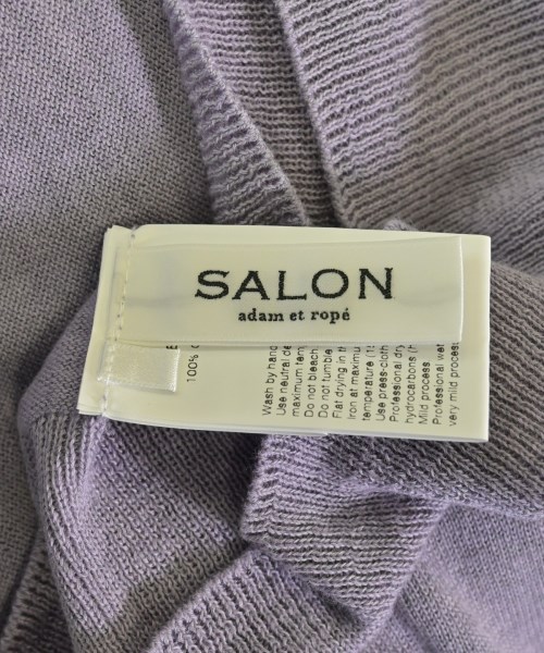 SALON adam et rope（サロンアダムエロペ）ベスト 紫 サイズ:F レディース/2200668766074