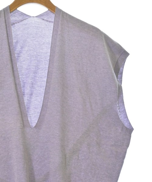 SALON adam et rope（サロンアダムエロペ）ベスト 紫 サイズ:F レディース/2200668766074