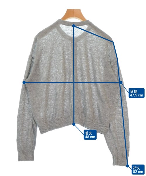 SALON adam et rope（サロンアダムエロペ）カーディガン グレー サイズ:F レディース/2200671688028