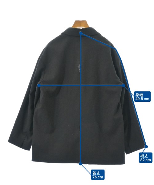 SALON adam et rope（サロンアダムエロペ）カジュアルジャケット 黒 サイズ:M レディース/2200671737030