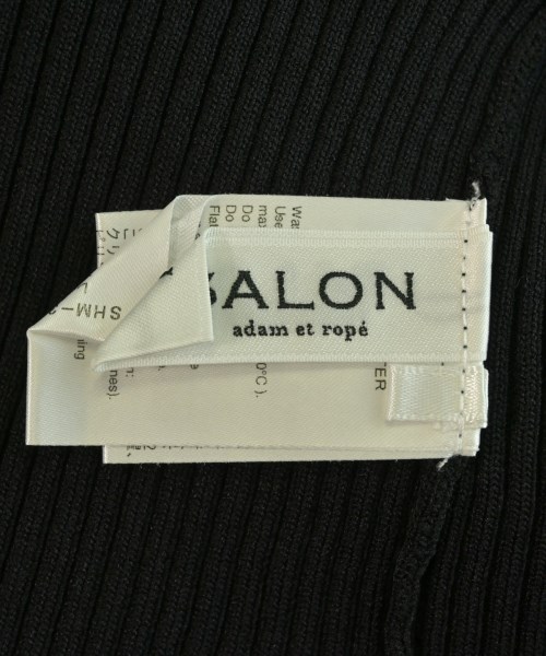 SALON adam et rope（サロンアダムエロペ）ベスト 黒 サイズ:F レディース/2200728666023