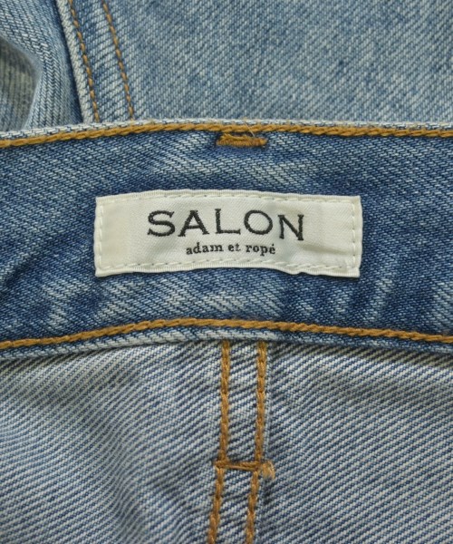 SALON adam et rope（サロンアダムエロペ）デニムパンツ 青 サイズ:S レディース/2200726435058