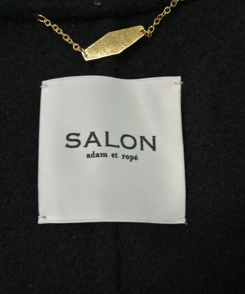 SALON adam et rope（サロンアダムエロペ）チェスターコート 黒 サイズ:F レディース/2200718391010