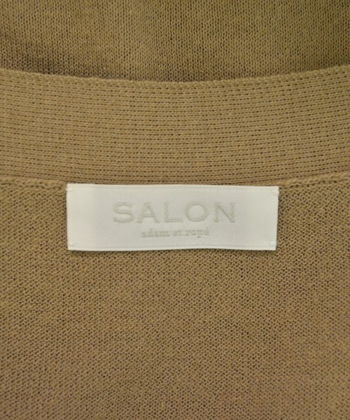 SALON adam et rope（サロンアダムエロペ）ベスト 茶 サイズ:F レディース/2200710038067