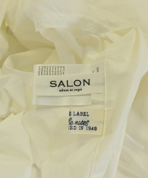 SALON adam et rope（サロンアダムエロペ）カジュアルシャツ 白 サイズ:F レディース/2200721400037