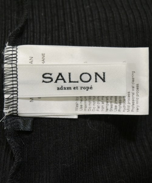 SALON adam et rope（サロンアダムエロペ）ニット・セーター 黒 サイズ:F レディース/2200722769041