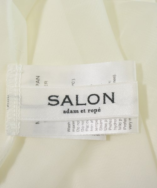 SALON adam et rope（サロンアダムエロペ）Tシャツ・カットソー 白 サイズ:F レディース/2200722769201