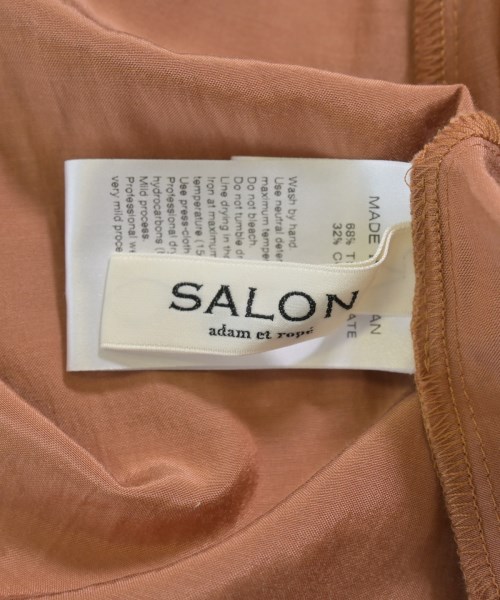 SALON adam et rope（サロンアダムエロペ）ブラウス 茶 サイズ:F レディース/2200724814022