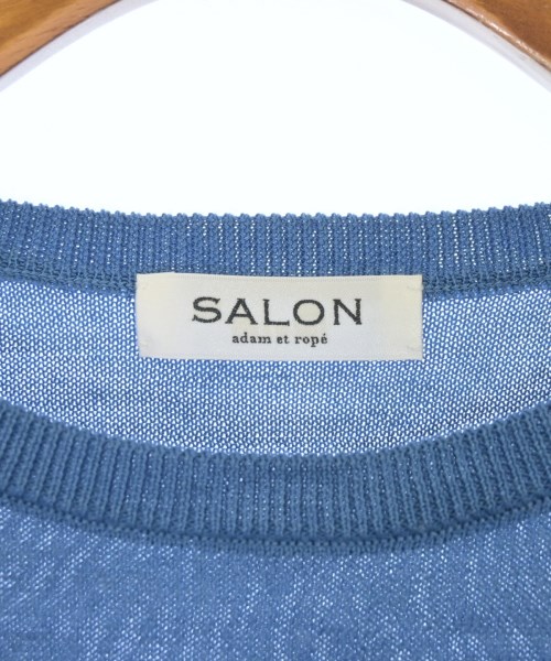 SALON adam et rope（サロンアダムエロペ）ニット・セーター 青 サイズ:F レディース/2200682449014