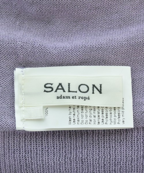 SALON adam et rope（サロンアダムエロペ）ニット・セーター 紫 サイズ:F レディース/2200683677058