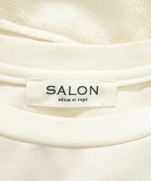 SALON adam et rope（サロンアダムエロペ）Tシャツ・カットソー 白 サイズ:F レディース/2200686468035