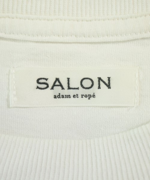 SALON adam et rope（サロンアダムエロペ）Tシャツ・カットソー 白 サイズ:F レディース/2200682487023
