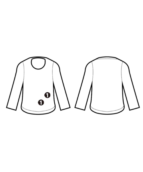 SALON adam et rope（サロンアダムエロペ）Tシャツ・カットソー 青 サイズ:F レディース/2200690167160