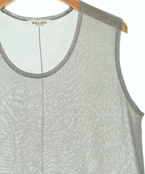 SALON adam et rope（サロンアダムエロペ）ワンピース グレー サイズ:-(L位) レディース/2200689550041