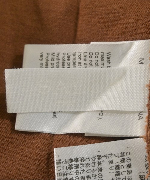 SALON adam et rope（サロンアダムエロペ）ブラウス 茶 サイズ:F レディース/2200688976095