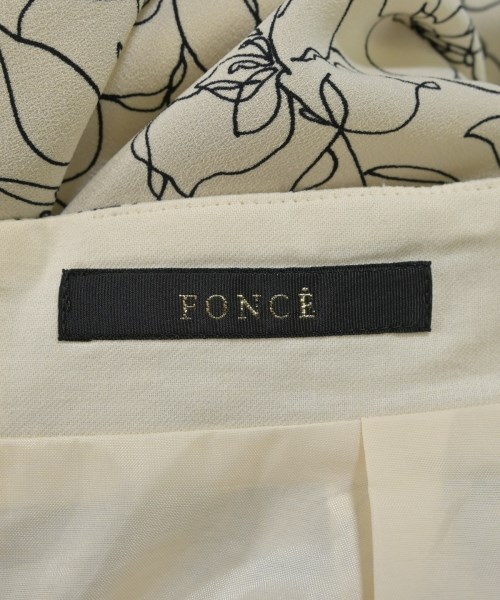 FONCE（フォンセ）ロング・マキシ丈スカート 白 サイズ:38(M位) レディース/2200636983465