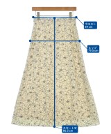 FONCE（フォンセ）ロング・マキシ丈スカート 白 サイズ:38(M位) レディース/2200636983465