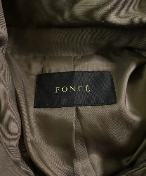 FONCE（フォンセ）ダウンジャケット/ダウンベスト 茶 サイズ:38(M位) レディース/2200630203019