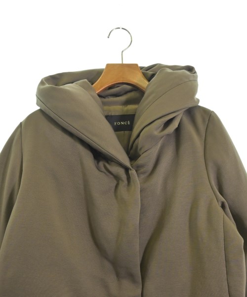 FONCE（フォンセ）ダウンジャケット/ダウンベスト 茶 サイズ:38(M位) レディース/2200630203019