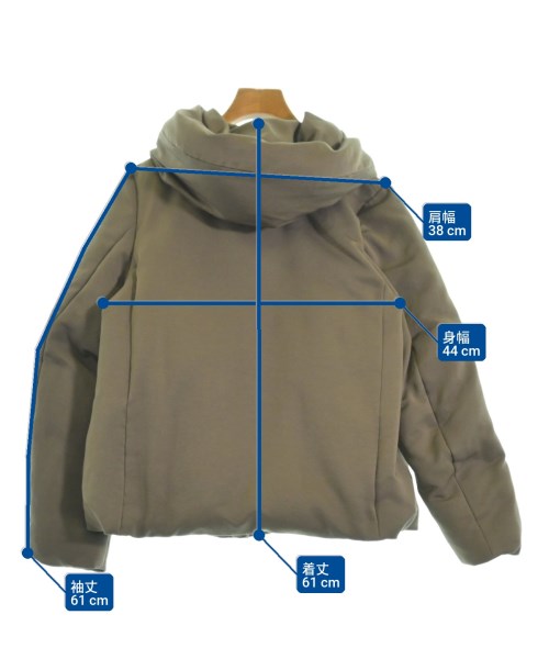 FONCE（フォンセ）ダウンジャケット/ダウンベスト 茶 サイズ:38(M位) レディース/2200630203019