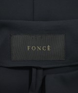 FONCE（フォンセ）ノーカラージャケット 紺 サイズ:36(S位) レディース/2200658159039