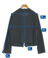 FONCE（フォンセ）ノーカラージャケット 紺 サイズ:36(S位) レディース/2200658159039