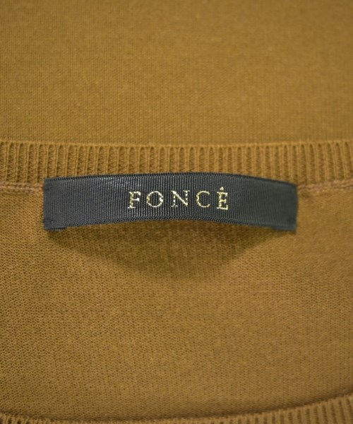 FONCE（フォンセ）ベスト/ノースリーブ 茶 サイズ:F レディース/2200709722106