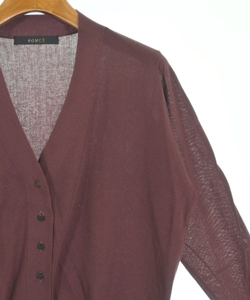 FONCE（フォンセ）カーディガン 赤 サイズ:F レディース/2200643034396