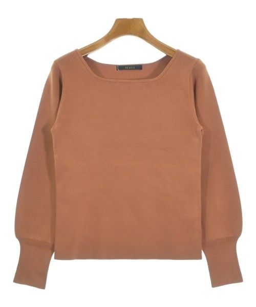FONCE(フォンセ)ニット・セーター 茶 サイズ:F/2200643034433