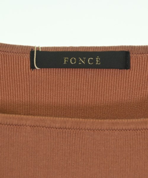 FONCE（フォンセ）ニット・セーター 茶 サイズ:F レディース/2200643034433