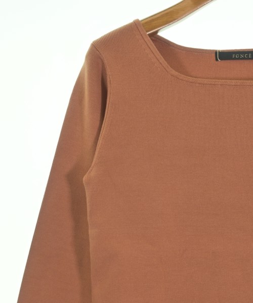 FONCE（フォンセ）ニット・セーター 茶 サイズ:F レディース/2200643034433