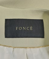 FONCE（フォンセ）ノーカラージャケット ベージュ サイズ:38(M位) レディース/2200663813025