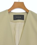 FONCE（フォンセ）ノーカラージャケット ベージュ サイズ:38(M位) レディース/2200663813025