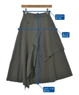 Ujoh（ウジョー）ロング・マキシ丈スカート グレー サイズ:2(M位) レディース/2200636987067