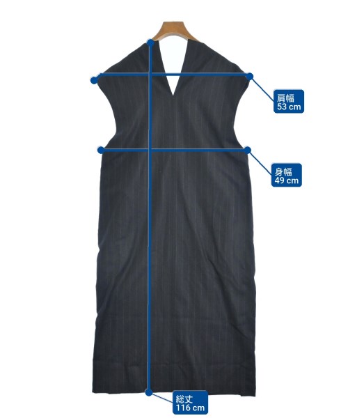Ujoh（ウジョー）ワンピース 紺 サイズ:2(M位) レディース/2200643142022