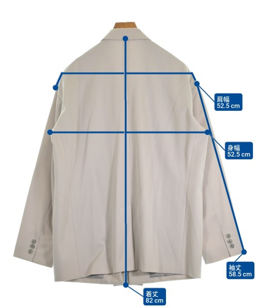 Ujoh（ウジョー）カジュアルジャケット グレー サイズ:2(M位) メンズ/2200624927020