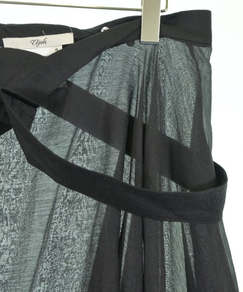 Ujoh（ウジョー）ロング・マキシ丈スカート 黒 サイズ:2(M位) レディース/2200603404139