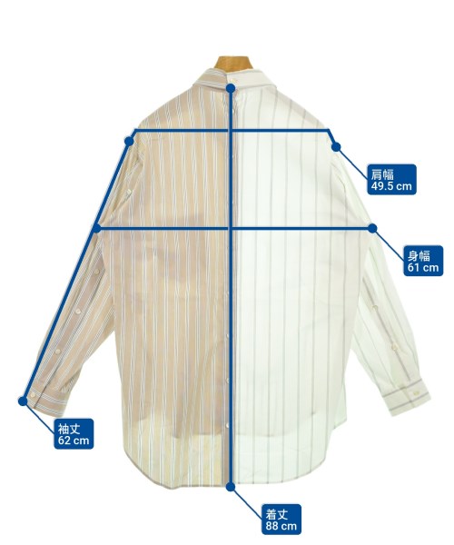 Ujoh（ウジョー）カジュアルシャツ 白 サイズ:2(M位) メンズ/2200615620060