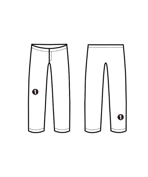 Ujoh（ウジョー）スラックス 紫 サイズ:-(M位) メンズ/2200679587286