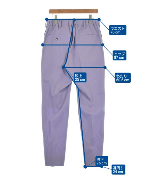 Ujoh（ウジョー）スラックス 紫 サイズ:-(M位) メンズ/2200679587286