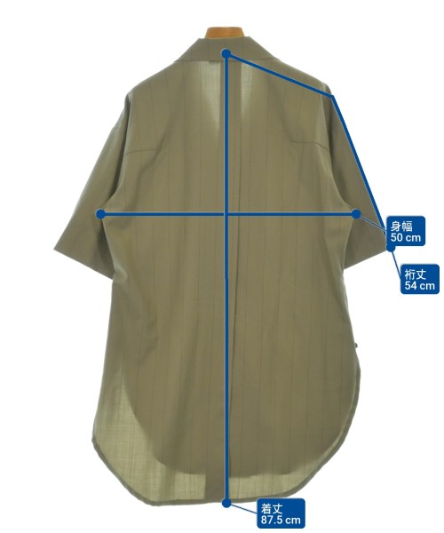 Ujoh（ウジョー）カジュアルシャツ カーキ サイズ:2(M位) レディース/2200675245449