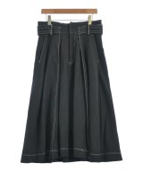 Ujoh（ウジョー）ロング・マキシ丈スカート 黒 サイズ:2(M位) レディース/2200641963216