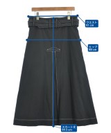 Ujoh（ウジョー）ロング・マキシ丈スカート 黒 サイズ:2(M位) レディース/2200641963216