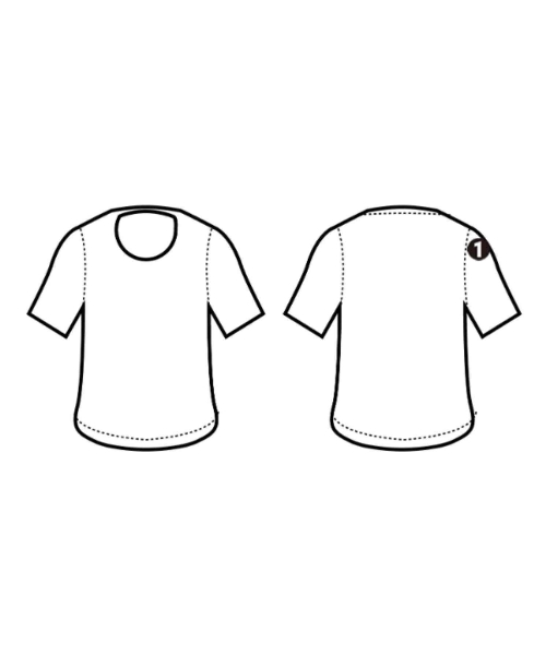 Ujoh（ウジョー）Tシャツ・カットソー 黒 サイズ:4(XL位) メンズ/2200640359218