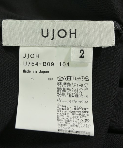 Ujoh（ウジョー）カジュアルシャツ 黒 サイズ:2(M位) レディース/2200651348010