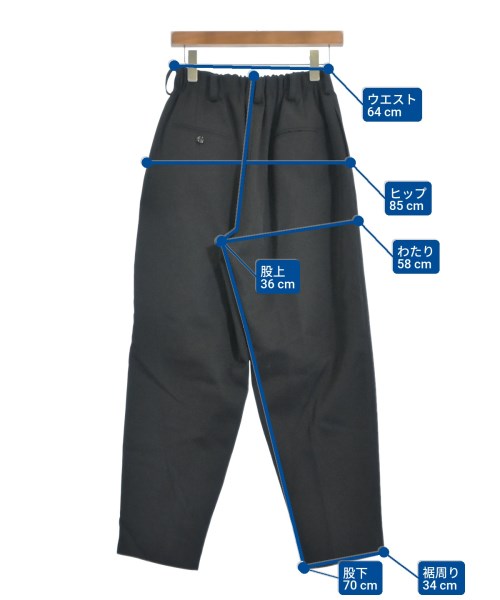 Ujoh（ウジョー）スラックス 黒 サイズ:2(M位) レディース/2200651348065