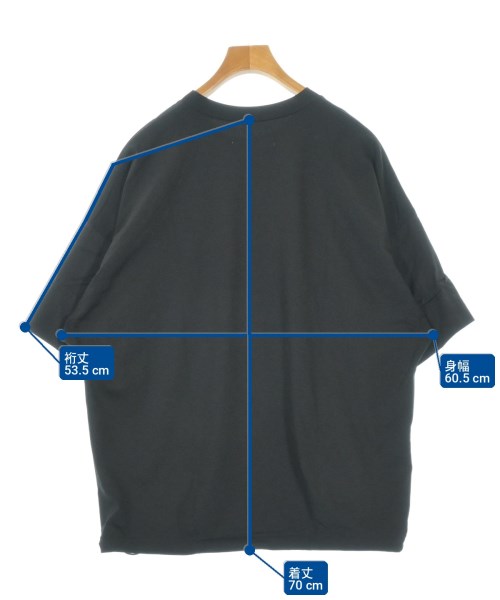 Ujoh（ウジョー）Tシャツ・カットソー 黒 サイズ:5(XL位) メンズ/2200702403101