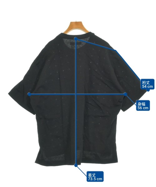 Ujoh（ウジョー）Tシャツ・カットソー 黒 サイズ:2(M位) レディース/2200716842729